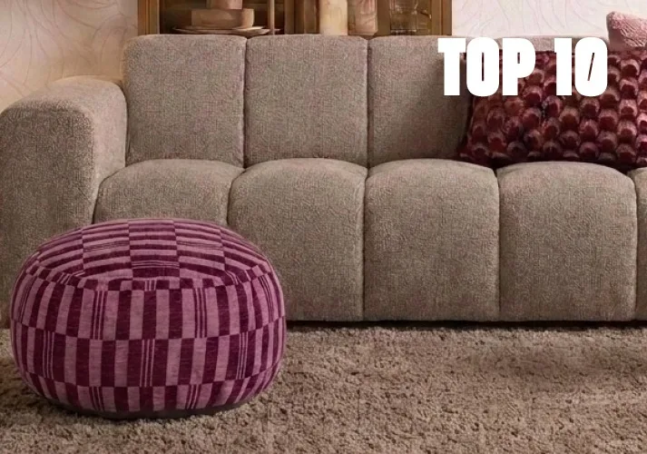 Bekijk de top 10 populairste poefen
