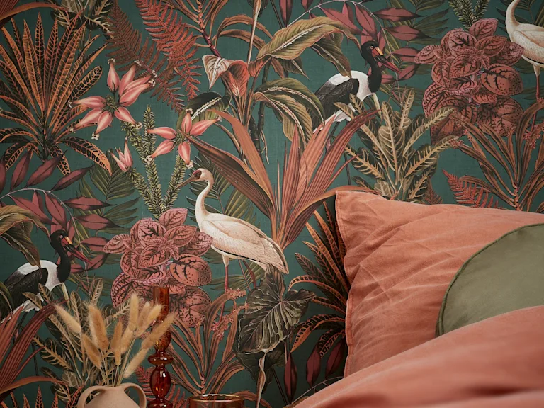 Ontdek woondossier Jungle behang