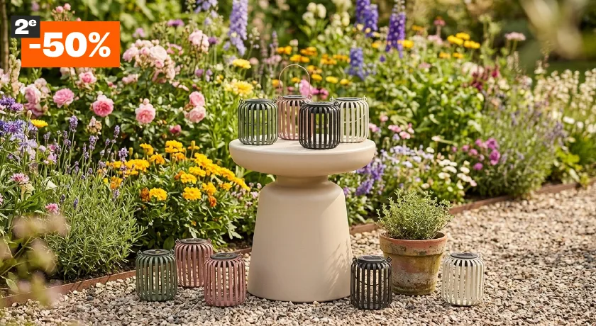 2e 50% korting op alle solar Daga lataarns