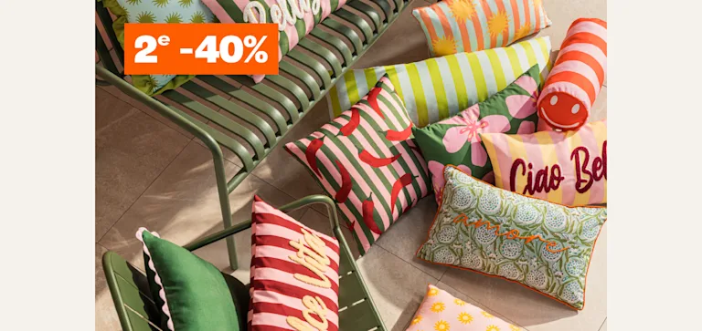 Cardlist - 2e 40% korting op alle tuinkussens - Week 18 en 19 - NL