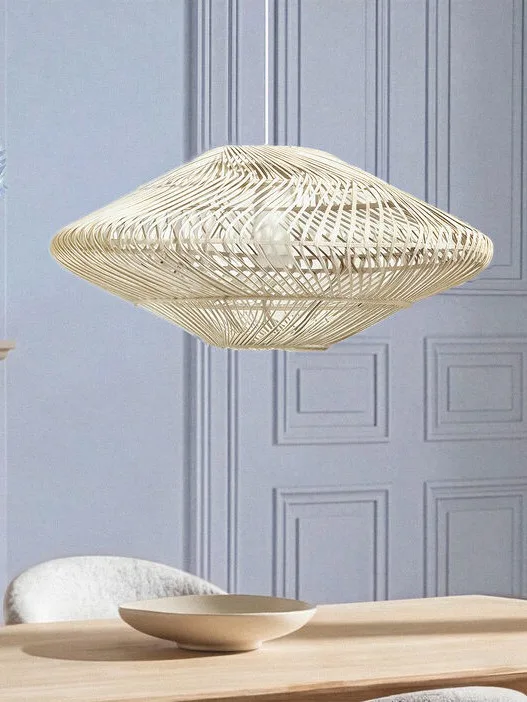 Rotan hanglamp voor een sfeervolle look