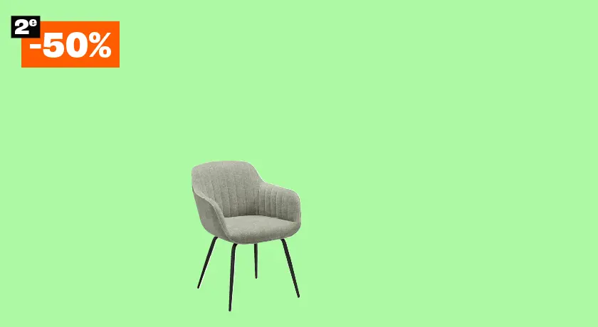 Stoelen Avignon en Como 2e 50% korting