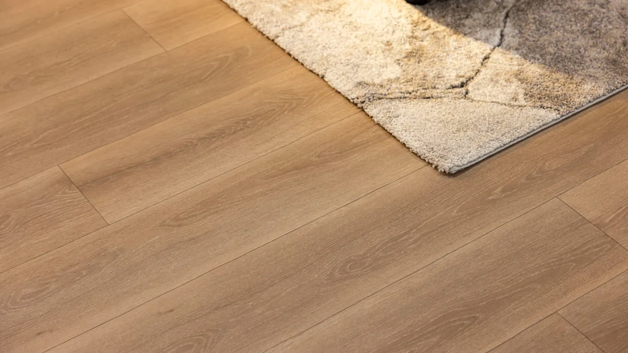 Naturel eiken vloer vinyl