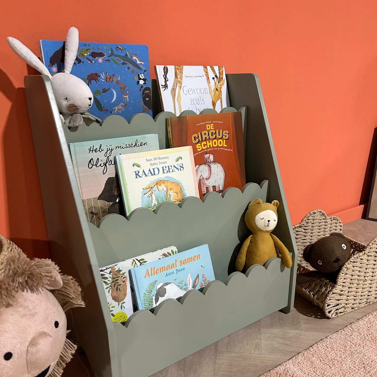Boekenkastje groen