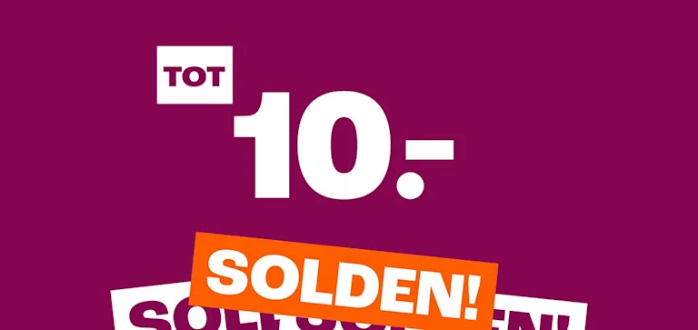 Bekijk alle solden artikelen tot €10,-