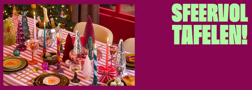 Kersttafelen met Kwantum