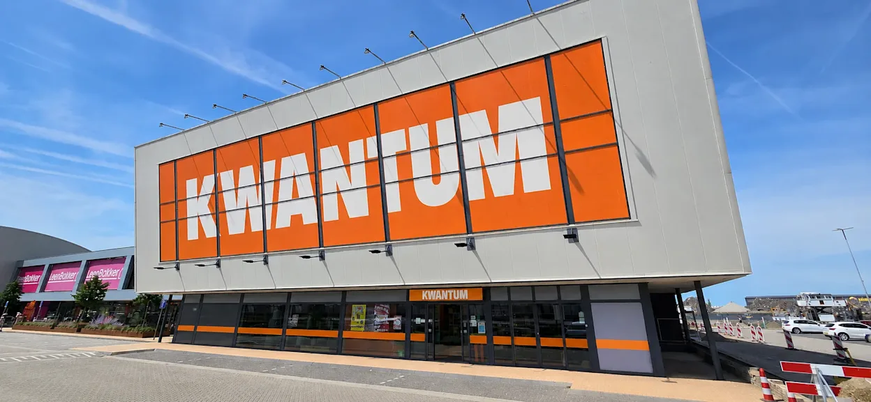 Voorgevel van Kwantum in Dordrecht