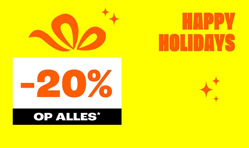 Kerst actie 20% korting