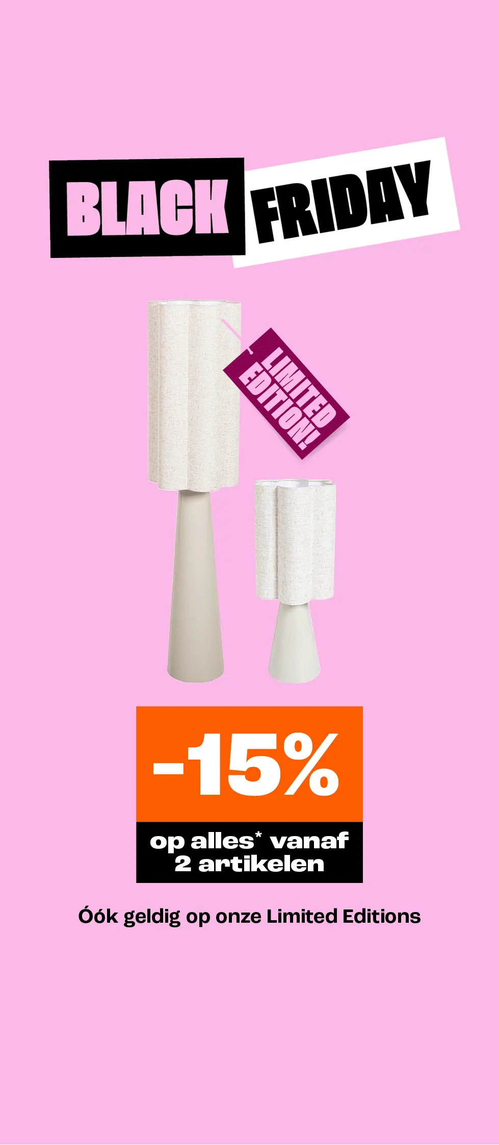 Tot 40% korting op diverse lampen