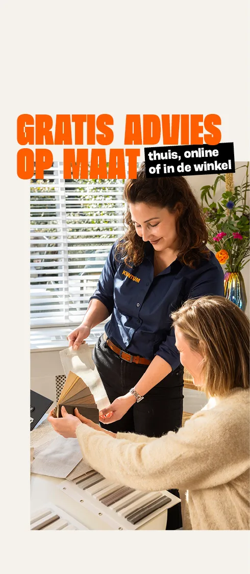 Product tile banner - Gratis advies aan huis - KBJT