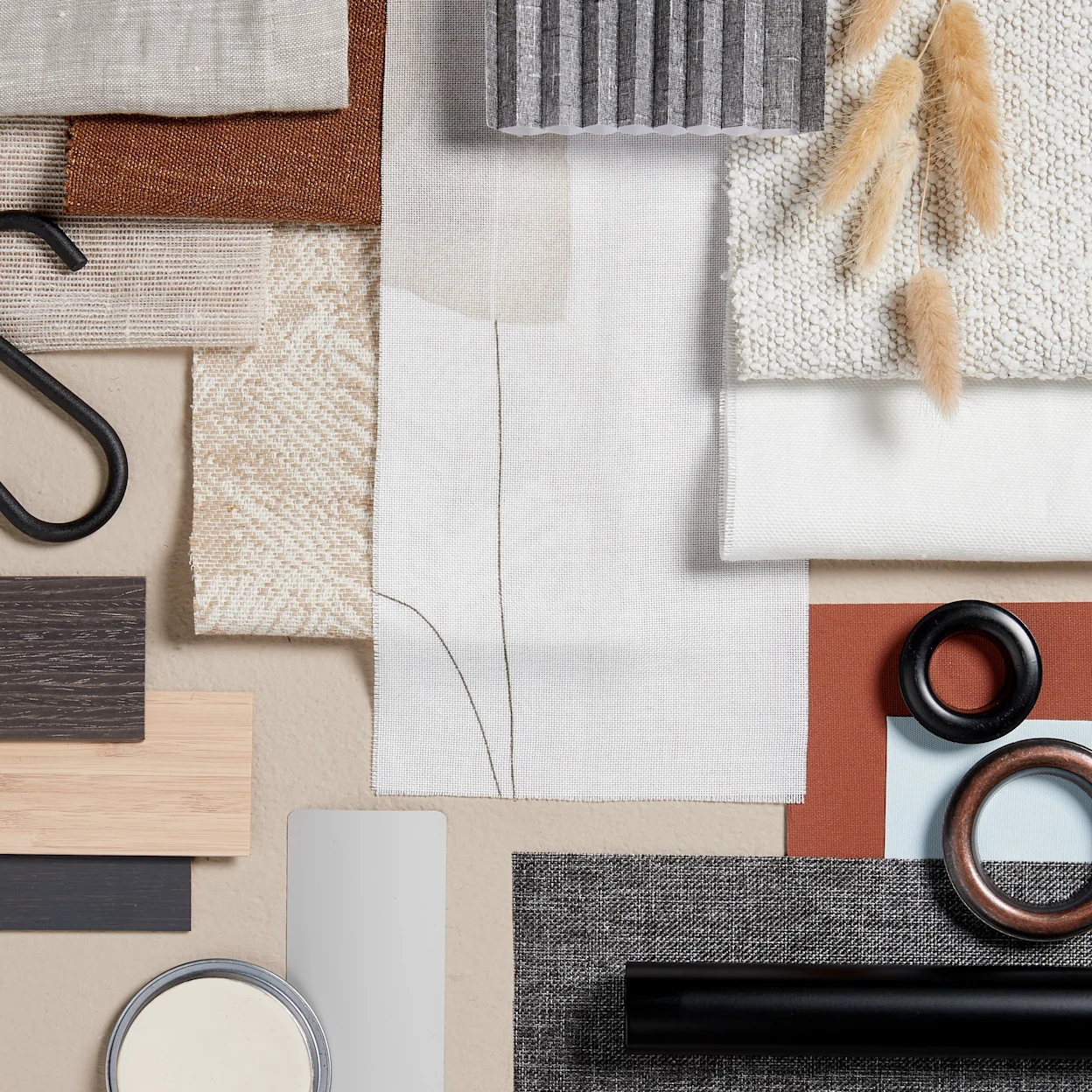 Moodboard Scandinavische raambekleding