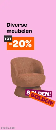  Diverse meubelen tot 20% korting