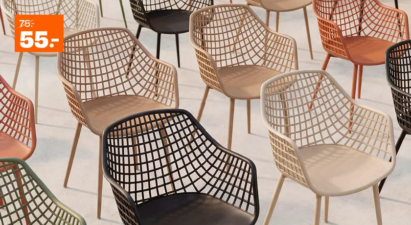 Tuinstoel Webbing van 75 voor 55