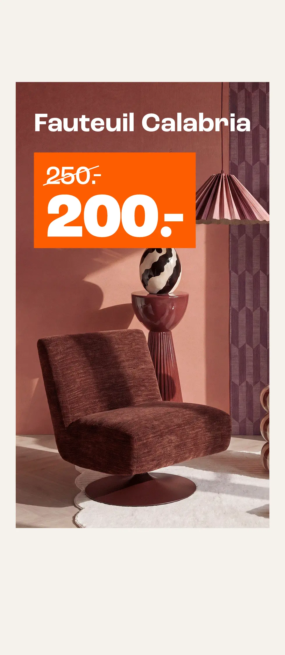 van/voor selectie fauteuils