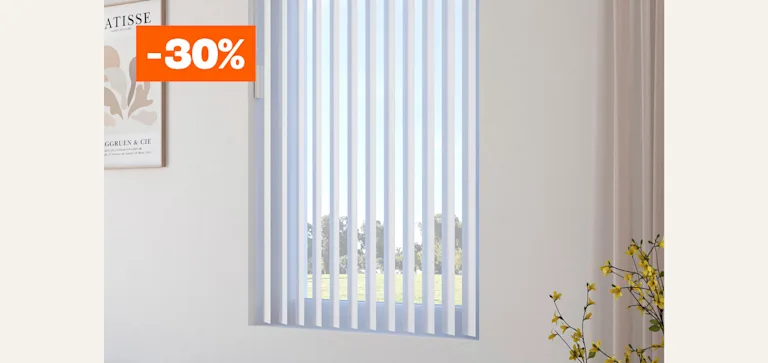 Alle lamellen op maat gemaakt 30% korting