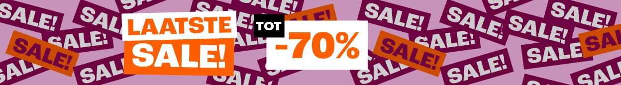 Laatste kans: Sale tot 70% korting