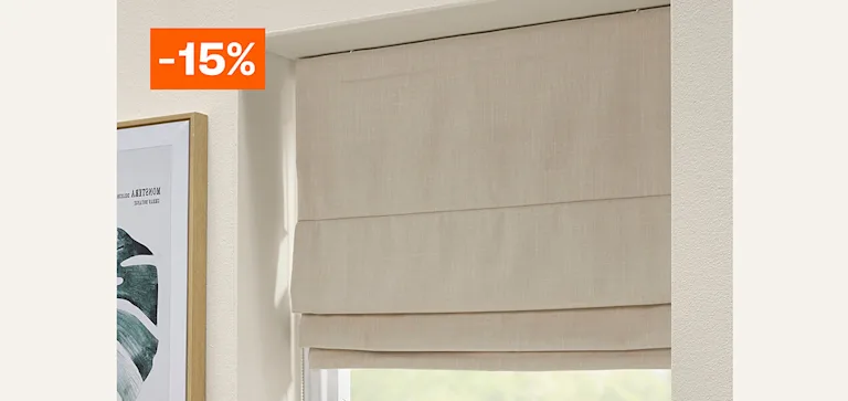 Diverse stoffen voor vouwgordijnen 15% korting