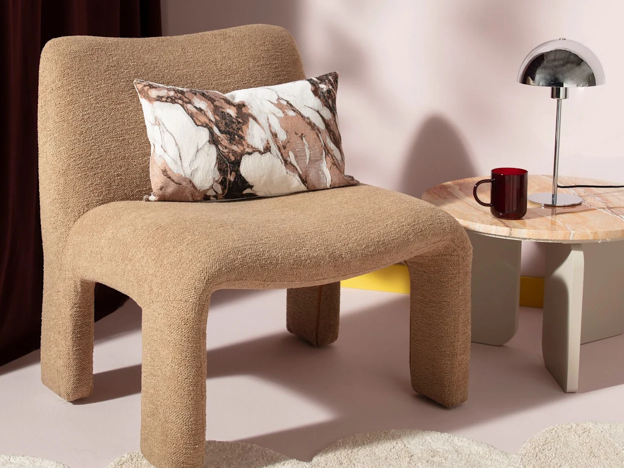 Bouclé fauteuil