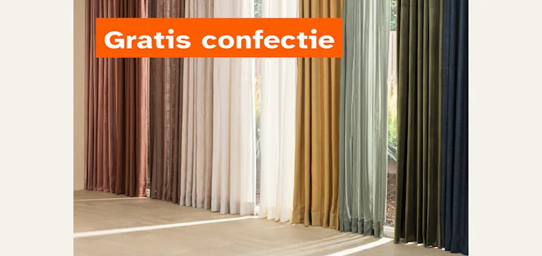 Bekijk de 60 meest populaire gordijnen gratis confectie