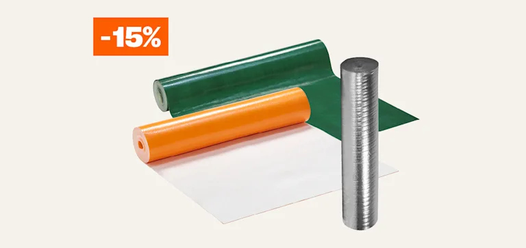 15% korting op alle ondervloeren