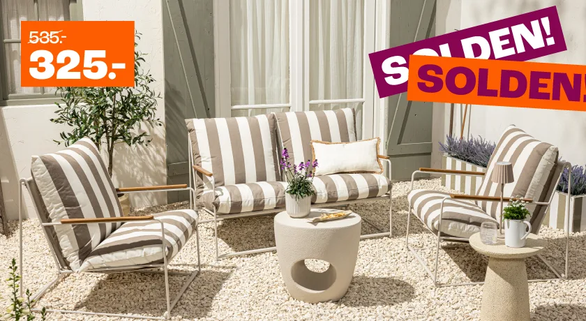 Loungeset Anfo in de aanbieding!