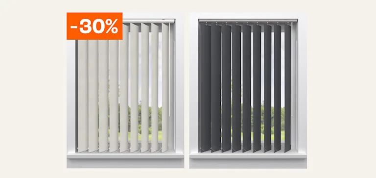 Alle lamellen op maat gemaakt 30% korting