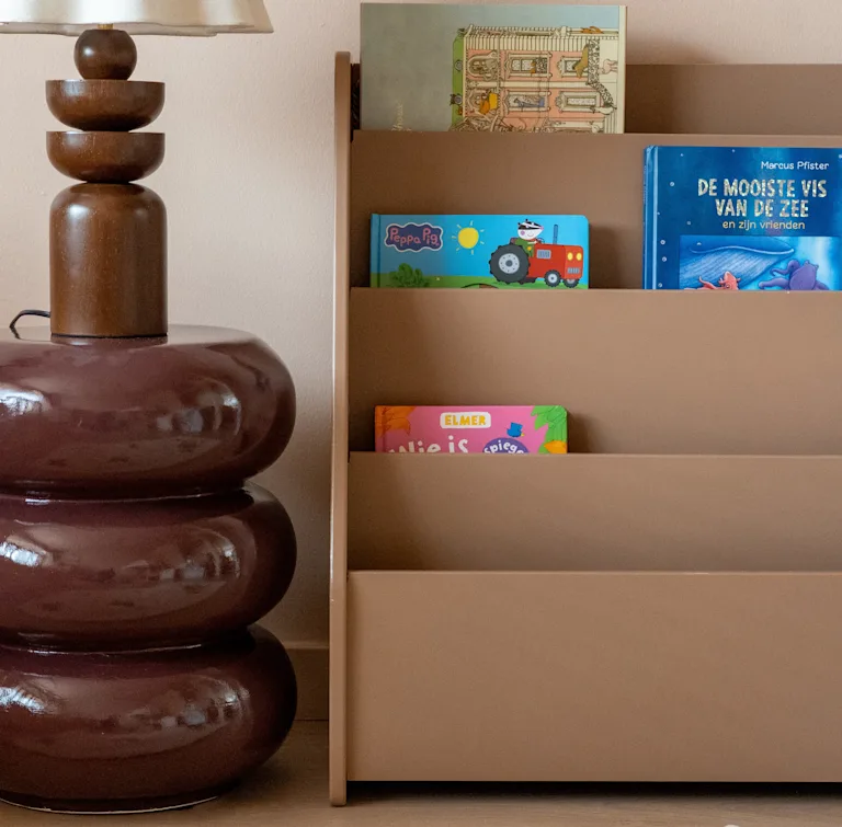 Sfeerbeeld van boekenkast