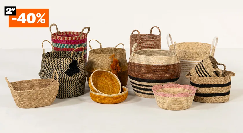 2e 40% korting op alle manden