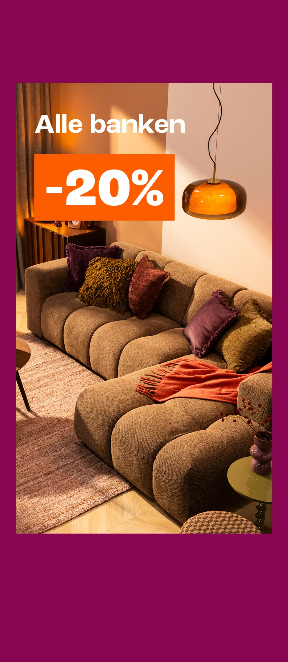 Alle banken 20% korting