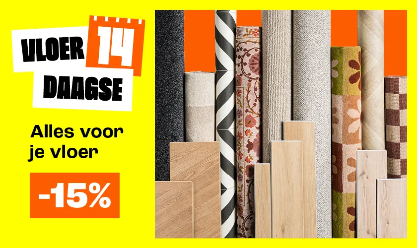 Alles voor je vloer 15% korting