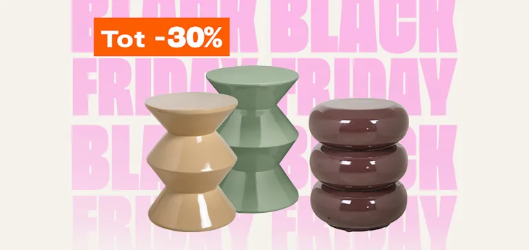 Tot 30% korting op diverse bijzettafels