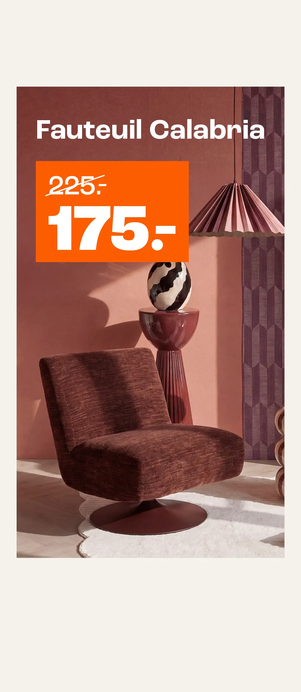 van/voor selectie fauteuils