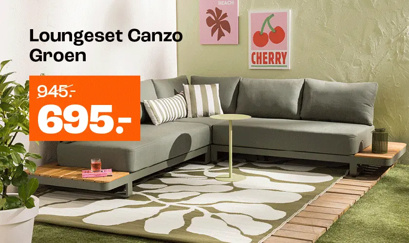 Alle loungesets nu in de aanbieding!