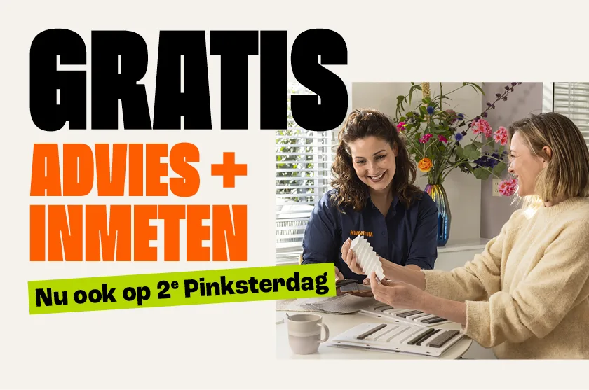 Gratis adviesgesprek op Pinksteren