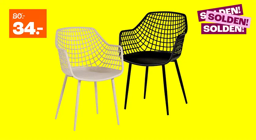 Kuipstoel Webbing van €80,- voor €34,-