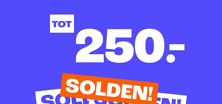 Bekijk alle solden artikelen tot €250,-