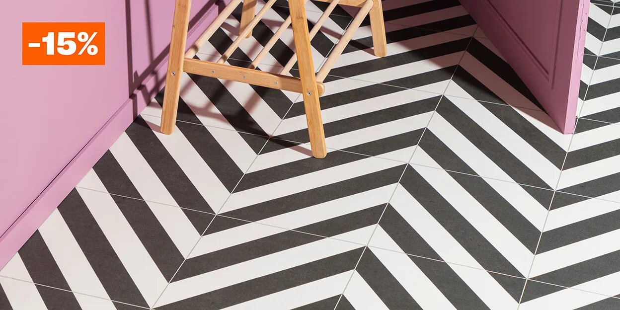 Diverse tapijt en vinyl 15% korting