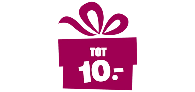 Cardlist cadeautips tot 10,-