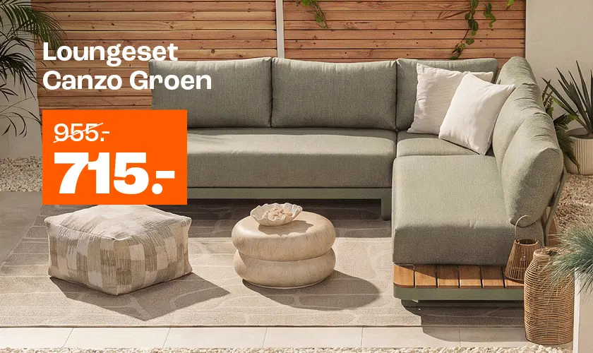 Alle loungesets nu in de aanbieding!
