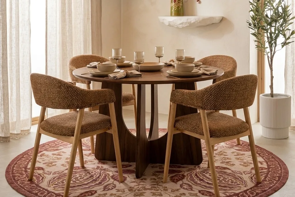 Houten eetkamerstoelen