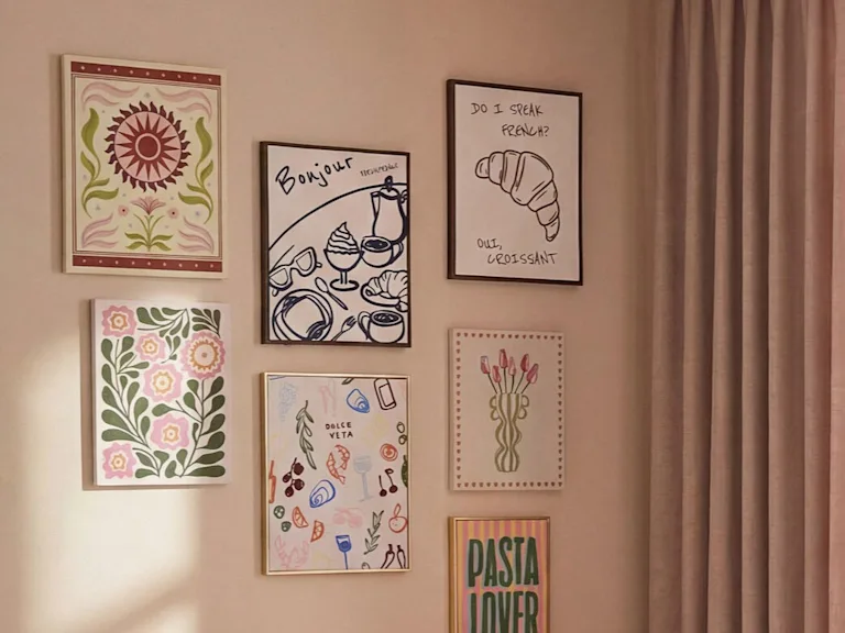 Shop wanddecoratie