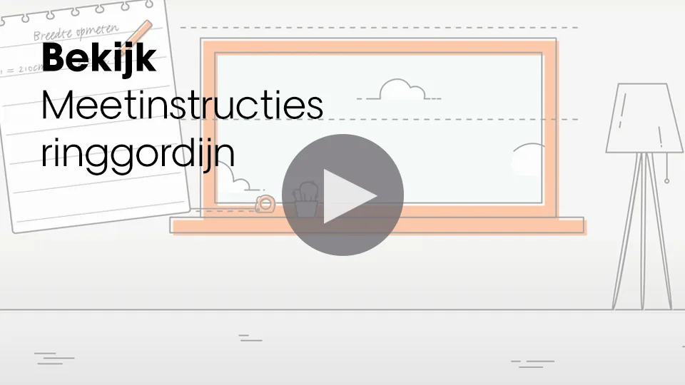 Video meetinstructies ringgordijn
