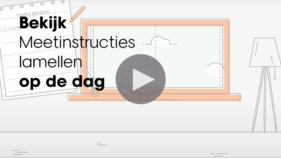Video meetinstructie lamellen op de dag