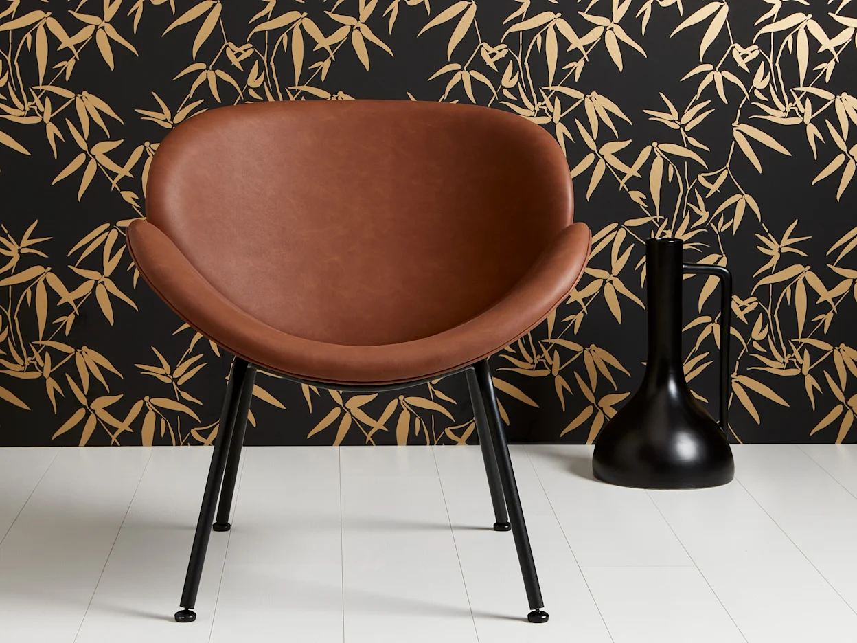 Leder of lederlook fauteuil