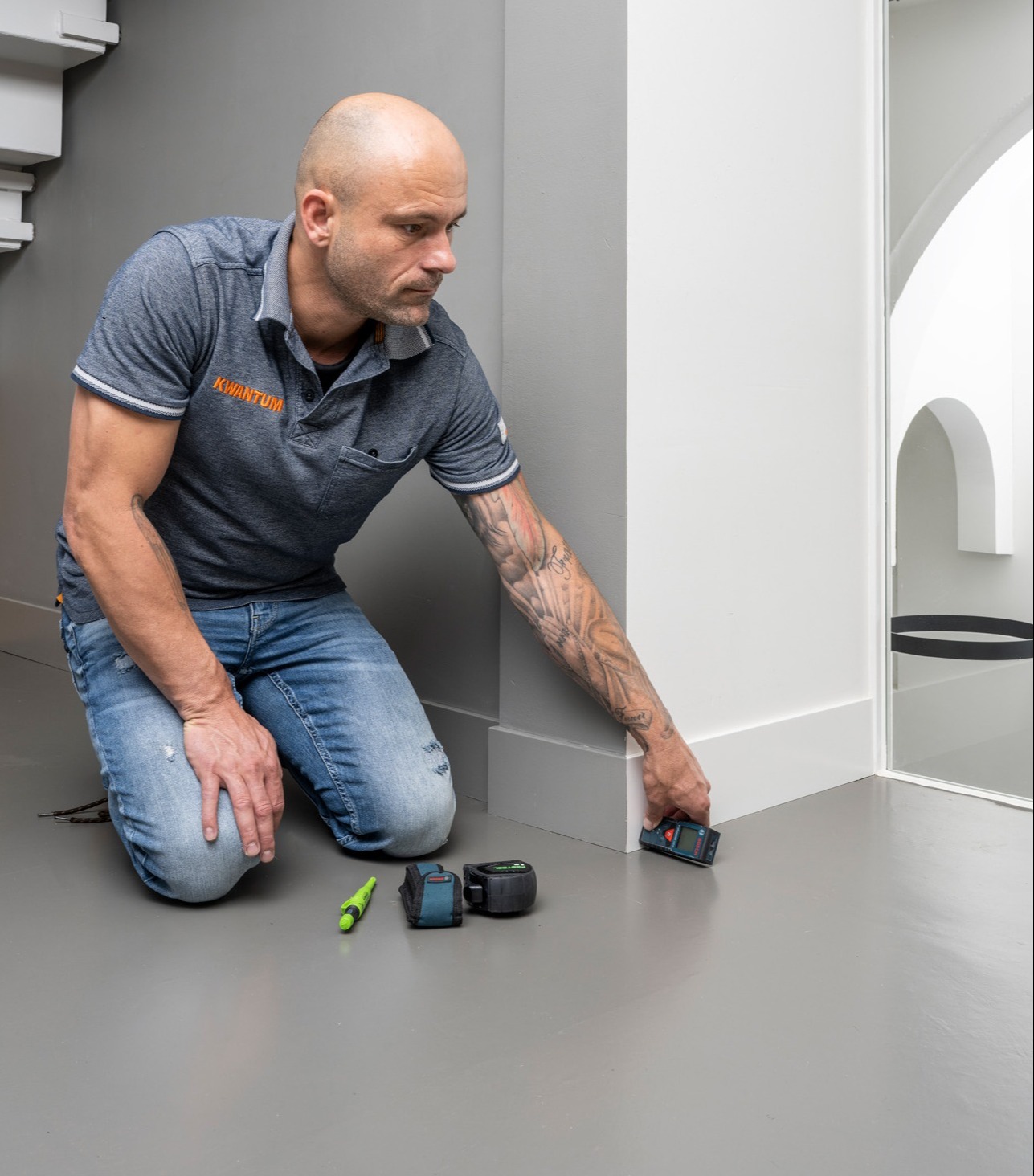 kwantum pvc vloer laten leggen
