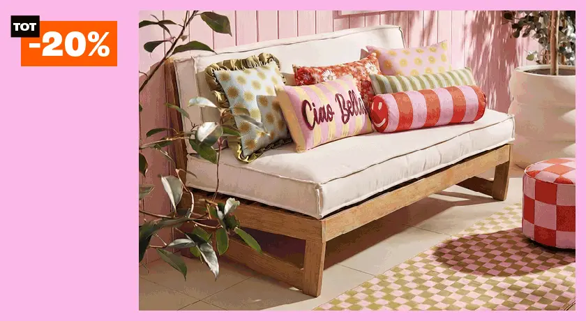 Tot 20% korting op een selectie tuinmeubelen