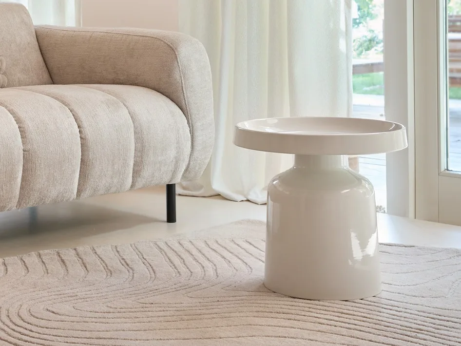 Moderne salontafel wit hoogglans
