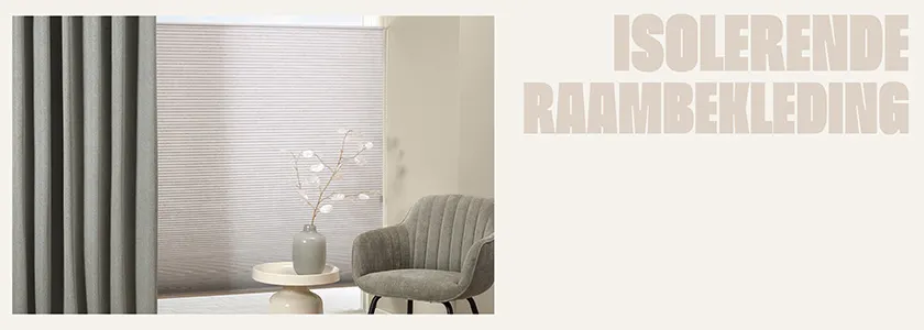 Bekijk al onze isolerende raambekleding