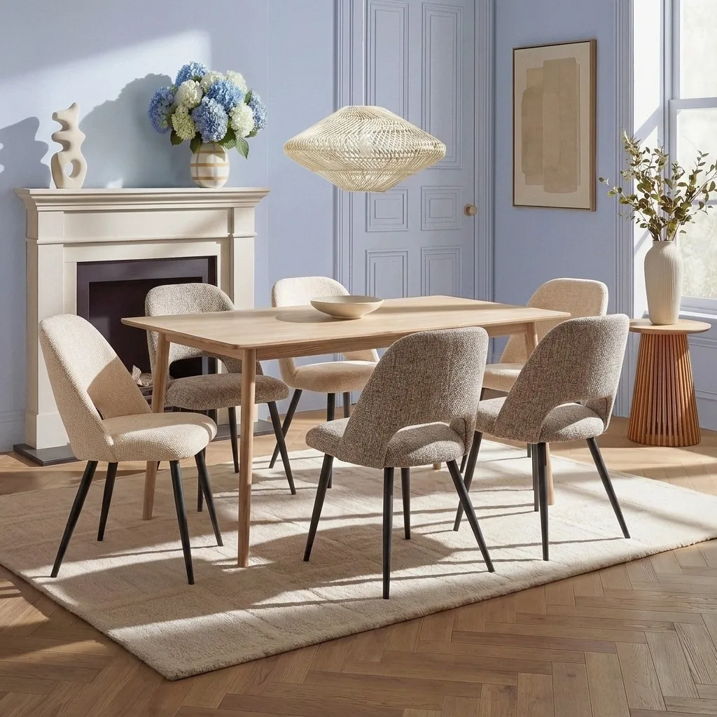 Landelijke eetkamerstoelen