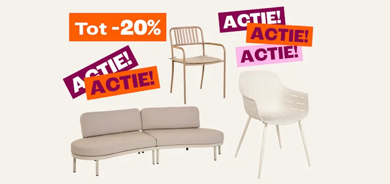 Cardlist - Tuinmeubelen actie week 16 en 17 - NL/BE